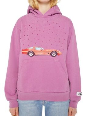 Cloney Purple Saturday Vette Hoodie